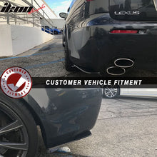 Load image into Gallery viewer, Universal V1 Style Unpainted 2PC Rear Bumper Lip Diffuser Splitters PP