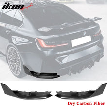 Load image into Gallery viewer, 2021-2024 BMW G80 M3 MP Style Gloss Black Rear Bumper Lip Dry CF