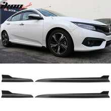 Load image into Gallery viewer, Honda Civic Side Skirts Extension Rocker Panels PP 4PC