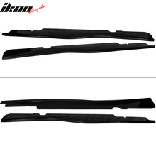 Load image into Gallery viewer, 2014-2019 Chevy Corvette C7 Z06 Style Side Skirts ABS Gloss Black