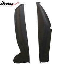 Load image into Gallery viewer, 2014-2019 Chevy Corvette C7 Stingray Unpainted Black Side Skirts PU