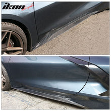 Load image into Gallery viewer, 2020-2025 Chevy Corvette C8 Z51 Style Carbon Fiber CF Side Skirts 2PCS