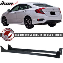 Load image into Gallery viewer, Fits 16-18 Honda Civic HF-P Front + Rear Bumper Lip + Side Skirts PP