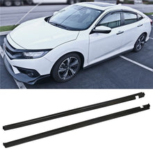 Load image into Gallery viewer, 2016-2021 Honda Civic Sedan TCS Style Side Skirts Rocker Pannel PU