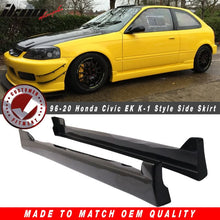 Load image into Gallery viewer, 1996-2000 Honda Civic 2Dr 3Dr K1 CS Style Side Skirts Panel ABS