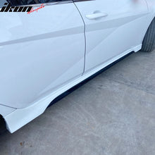 Load image into Gallery viewer, 2021-2023 Hyundai Elantra Matte Bk Side Skirt Rocker Panel PP