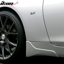 Load image into Gallery viewer, 2014-2023 Infiniti Q50 Unpainted 2PC Front Splash Guard Side Skirts PU