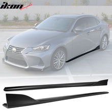Load image into Gallery viewer, 2014-2020 Lexus IS250 IS300 IS350 Matte Black Side Skirts Pannel