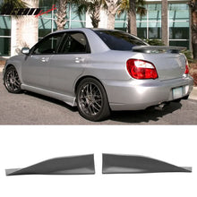 Load image into Gallery viewer, 2002-2007 Subaru Impreza JDM Style 2PCS Rear Side Skirt Strake Spat PU