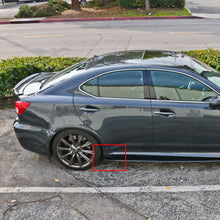 Load image into Gallery viewer, Universal Cars V2 Style Black Side Skirt Extensions Winglet Add On PP