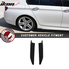 Load image into Gallery viewer, Universal V4 Side Skirts Winglet Wind Blades Rocker Splitter PU 2PC