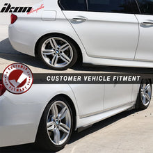 Load image into Gallery viewer, Universal V4 Side Skirts Winglet Wind Blades Rocker Splitter PU 2PC