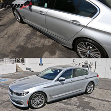 Load image into Gallery viewer, 2017-2023 BMW G30 Flat Bottom Line Lip Carbon CF Side Skirt Extension