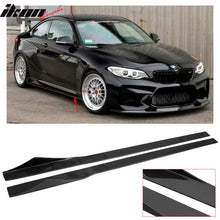 Load image into Gallery viewer, Universal 75 Inch Side Skirt Extension Splitter Carbon Fiber CF