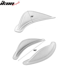 Load image into Gallery viewer, 2018-2021 Subaru WRX STI WRC Style 2PC Front Bumper Canards PU