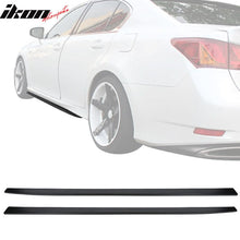 Load image into Gallery viewer, 2016-2019 Lexus GS Series Sports Style Matte Black Side Skirts PP