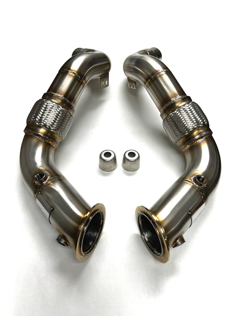 Competition Series Catless Downpipes for 2016-18 M550i/750i N63 Engine