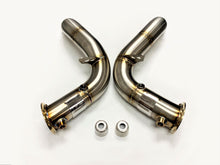 Load image into Gallery viewer, Competition Series Catless Downpipes for 2012-16 M5/M6 S63 Engine