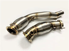 Load image into Gallery viewer, Sports Series High Flow Catted Downpipes 2015-20 M2 Competition/M3/M4 S55 Engine