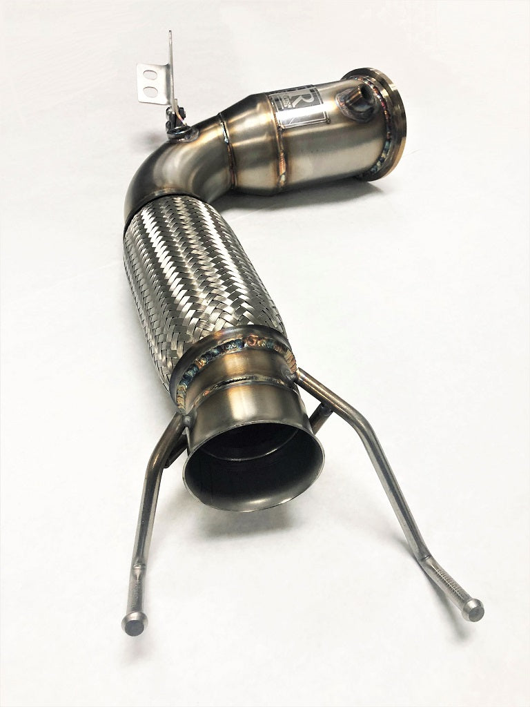 Competition Series 4" Catless Downpipe for the 2016+ X1/X2/2 Series Gran Coupe B48 EU/Asia Spec (4 Cylinder) Engine