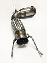 Load image into Gallery viewer, Competition Series 4" Catless Downpipe for the 2016+ X1/X2/2 Series Gran Coupe B46 US Spec (4 Cylinder) Engine