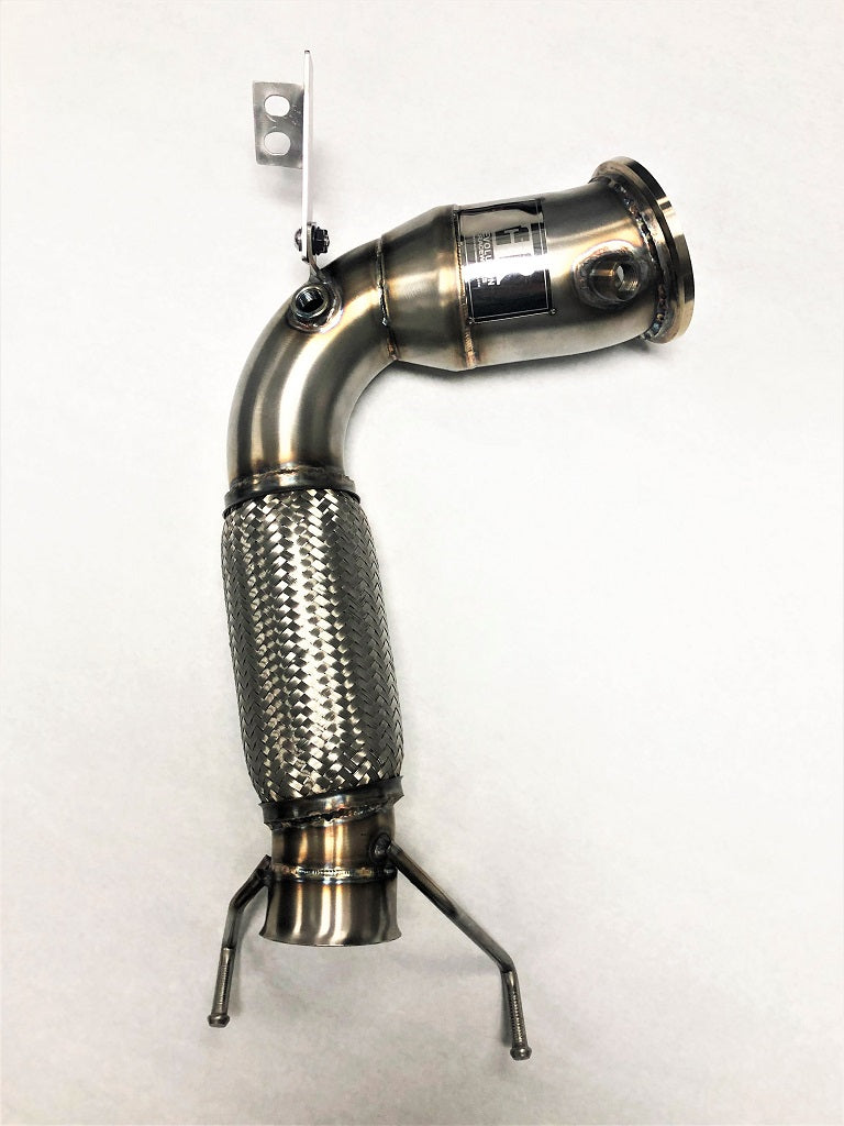 Competition Series 4" Catless Downpipe for the 2016+ X1/X2/2 Series Gran Coupe B48 EU/Asia Spec (4 Cylinder) Engine