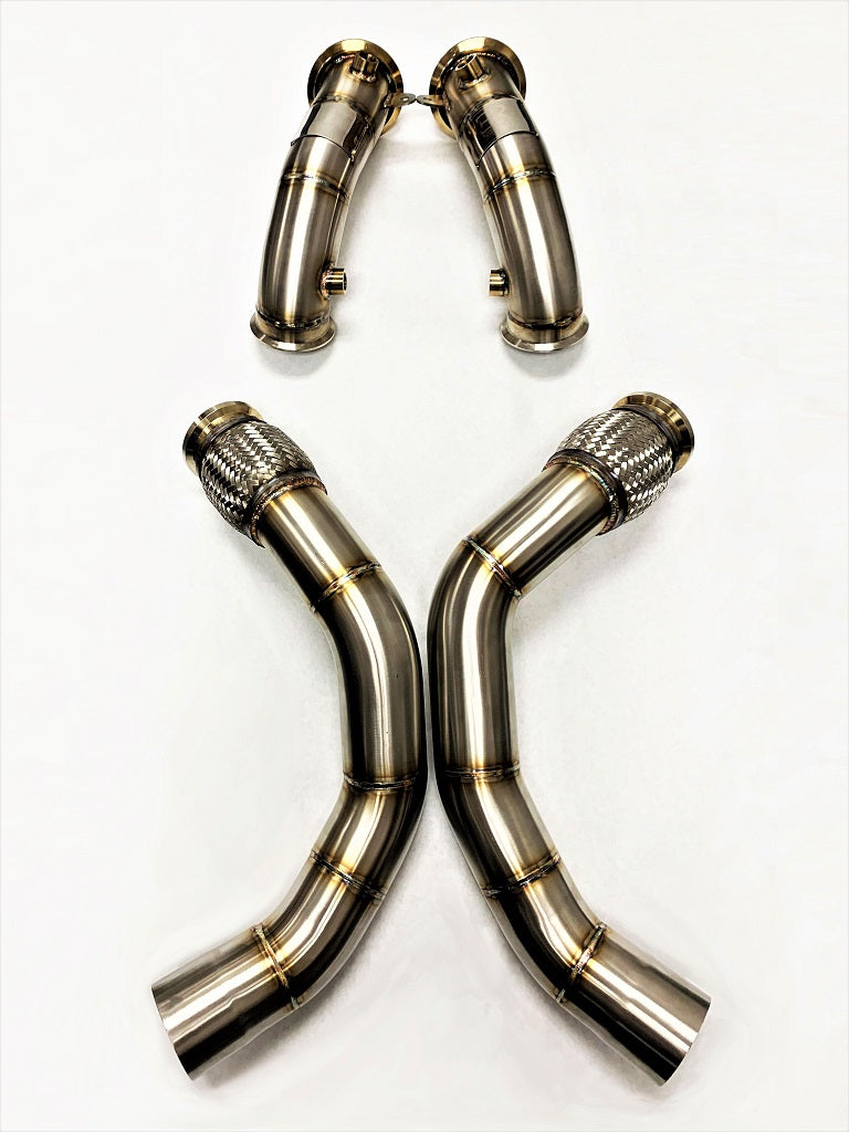 Competition Series Catless Downpipes 2019-23 X5M/X6M S63M Engine