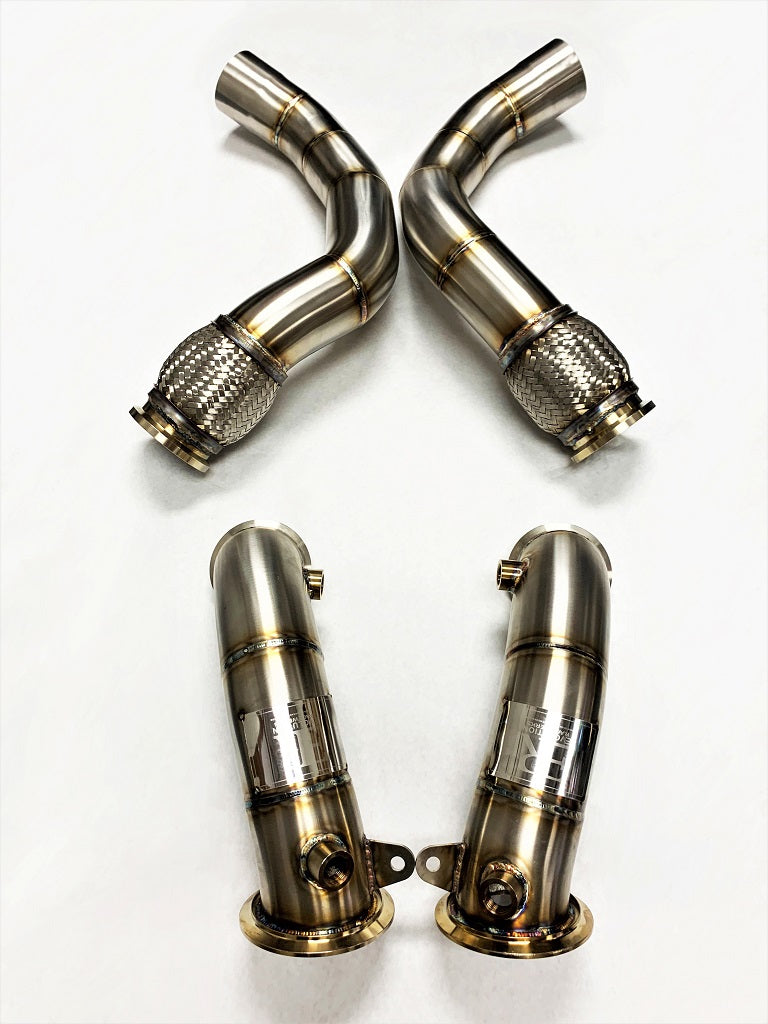 Competition Series Catless Downpipes 2019-23 X5M/X6M S63M Engine