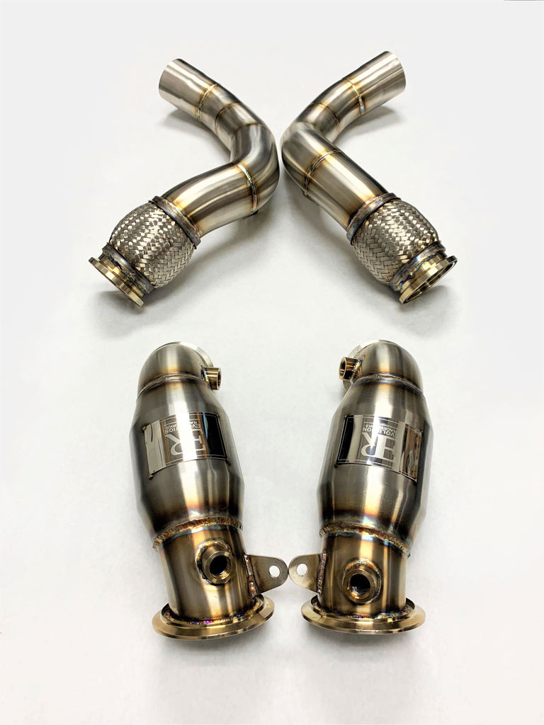 Sports Series High Flow Catted Downpipe for 2019-23 X5M/X6M S63M Engine