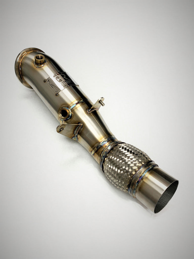 Competition Series 4" Catless Downpipe 2020+ Toyota Supra 2.0 B48 EU/Asia Spec Engine