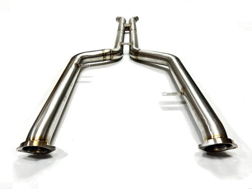 S58 Engine Mid (H) Pipes - Brushed Finish (BM-EXH036S-MIDH)