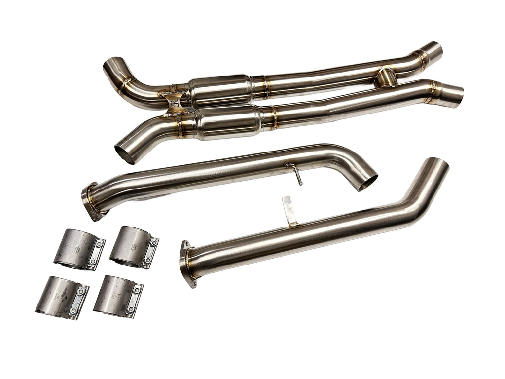 Sports Series Resonated Mid Pipes 2021+ M3 & M4 S58 Engine
