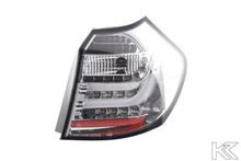 Load image into Gallery viewer, BMW 1-series E81 Coupe Chrome Clear LED Taillights Set (2007-2011)