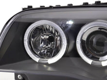 Load image into Gallery viewer, BMW 1-series E81 E82 E87 E88 Black Angel Eyes Headlight Set (2004-2011)