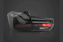 Load image into Gallery viewer, BMW 3-Series 6th Gen F30 F35 F80 GTS Style -Red or Smoked- OLED Dynamic Tail Lights (2012-2019)
