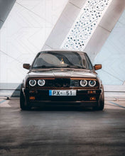 Load image into Gallery viewer, BMW 3-series E30 2/4 door. Black Angel Eyes Headlight Set (1987-1991)
