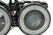 Load image into Gallery viewer, BMW 3-series E30 2/4 door. Black Angel Eyes Headlight Set (1987-1991)