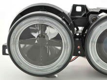 Load image into Gallery viewer, BMW 3-series E30 2/4 door. Black Angel Eyes Headlight Set (1987-1991)
