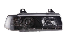 Load image into Gallery viewer, BMW 3-series E36 Coupe Black LED Headlights with Daytime Running Lights (1992-1999)