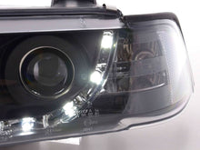 Load image into Gallery viewer, BMW 3-series E36 Coupe Black LED Headlights with Daytime Running Lights (1992-1999)