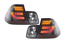 Load image into Gallery viewer, BMW 3-series E46 Sedan Chrome/Smoked LED LightBar Taillights Set- Facelift (2002-2005)