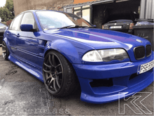 Load image into Gallery viewer, BMW 3-Series E46 Sedan Full Over Fender Kit with Vented Front Fenders - ABS OR Fiberglass