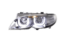 Load image into Gallery viewer, BMW 3-series E46 Sedan/Touring Chrome U Eye Headlights (2002-2005)