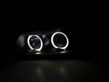 Load image into Gallery viewer, BMW 3-series E90 E91 Black Angel Eyes LED Headlight Set (2005-2012)