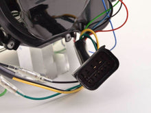 Load image into Gallery viewer, BMW 3 Series E90 /E91 Black LED U BAR Headlights (2005 - 2012)