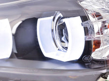Load image into Gallery viewer, BMW 3-series E90 E91 Black U LED Headlights (2005-2012)