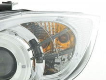 Load image into Gallery viewer, BMW 3-series E90 E91 Chrome Angel Eyes LED Headlight Set (2005-2012)