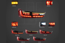 Load image into Gallery viewer, BMW 3-Series G20/G28/G80 Dragon Scale Style Tail Lights (2019 - 2024)