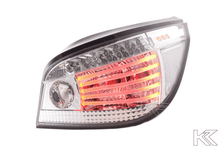Load image into Gallery viewer, BMW 5-series E60 Sedan Chrome Clear LED Taillights Set (2004-2007)