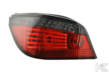 Load image into Gallery viewer, BMW 5-series E60 Sedan Red Smoked LED Taillights Set (2008-2009)
